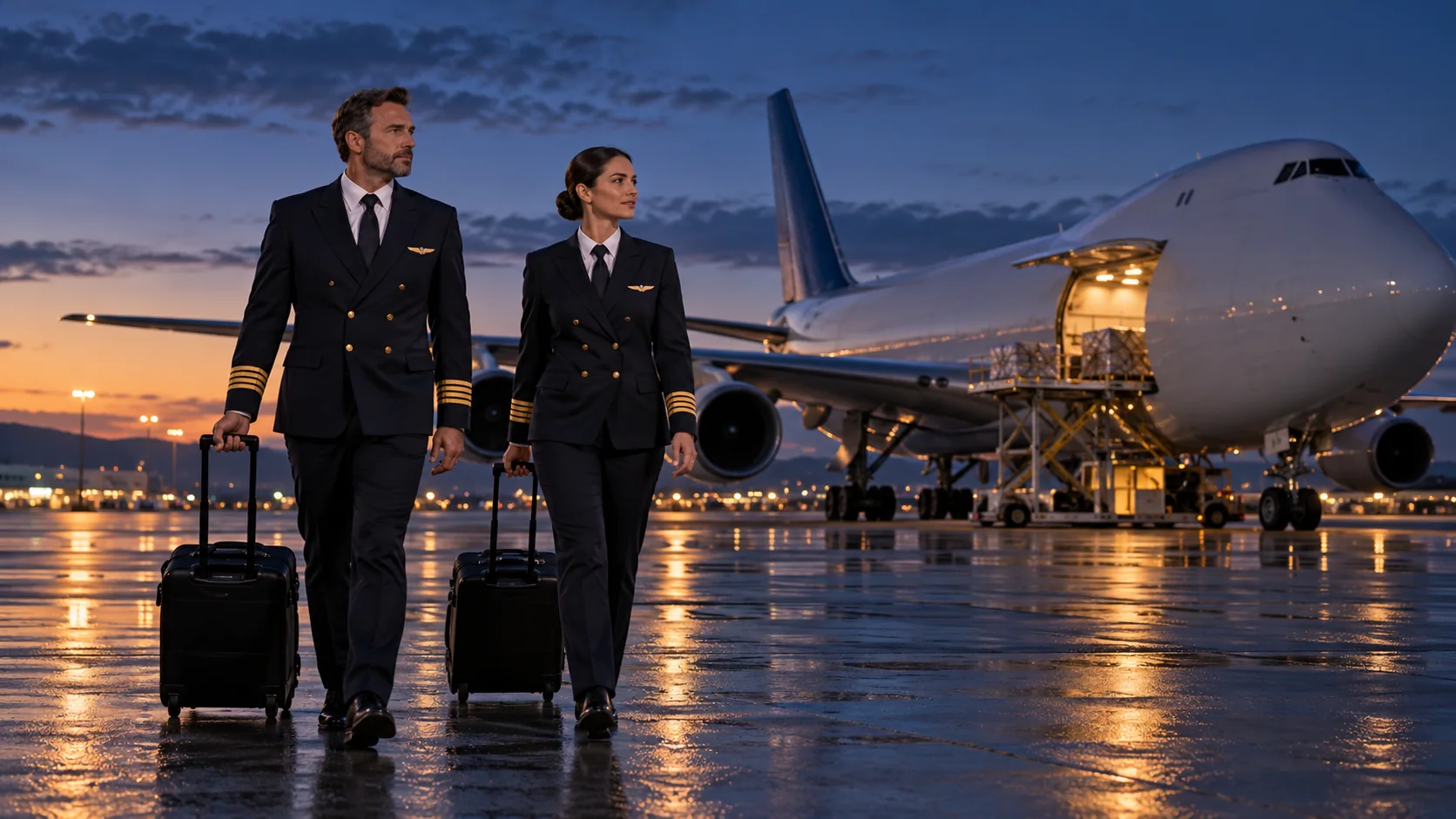 Cargo Airline Crew Transfers planning and ground transport
